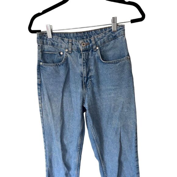 The Ragged Priest High-Rise Vintage Mom 100% Cotton Light Wash Jeans size 26 - Picture 2 of 8
